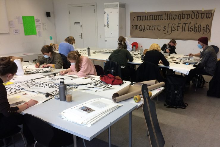 Workshop Muthesius Kiel Gebrochene Schriften