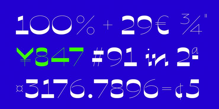 Roko revers numerals